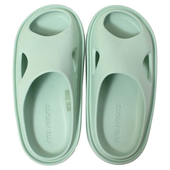 Axel Arigato Magma Platform Sandals in Green Rubber